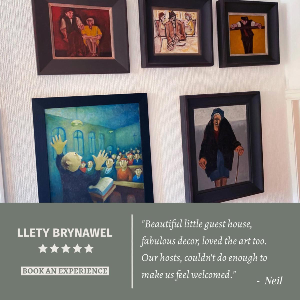 Llety Brynawel Guest House Pennal Buitenkant foto